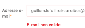 2019, trop dur de gérer les + dans les emails